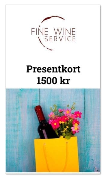 Presentkort 1500kr