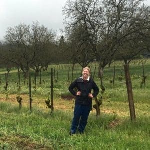 Kelley Fox at vineyard beskuren