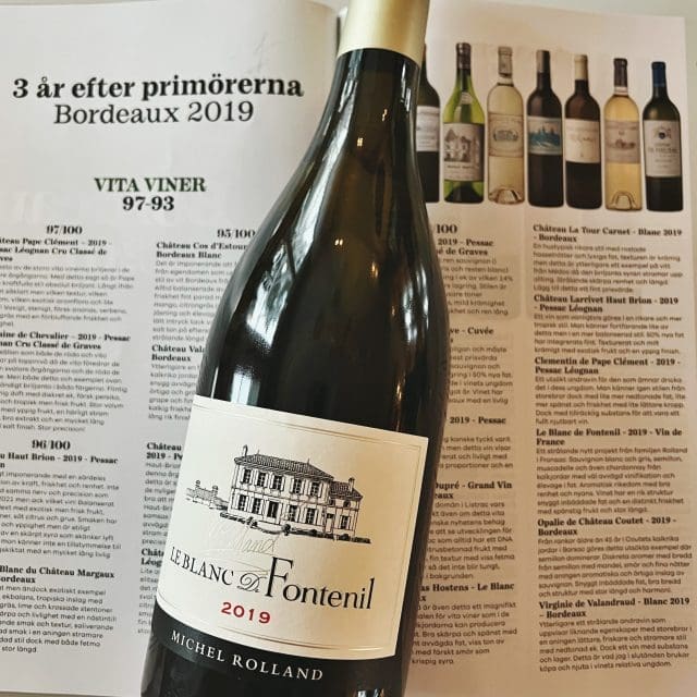 2019 Le Blanc de Fontenil prisas i Livets Goda