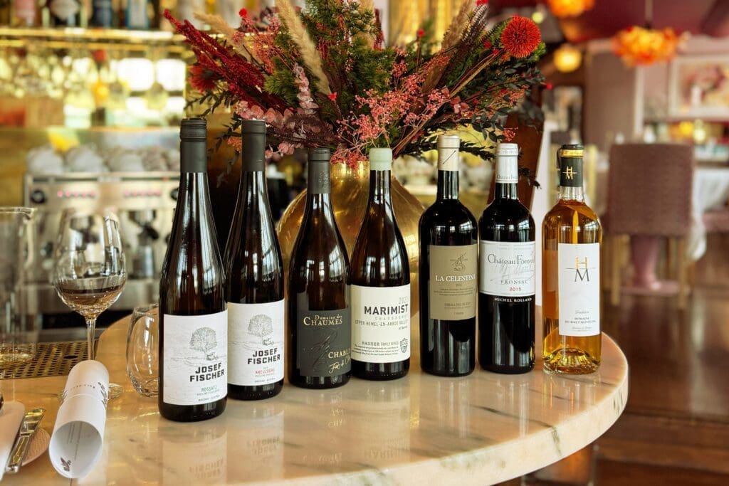 Vinlunch på restaurang Tegelbacken 21 november