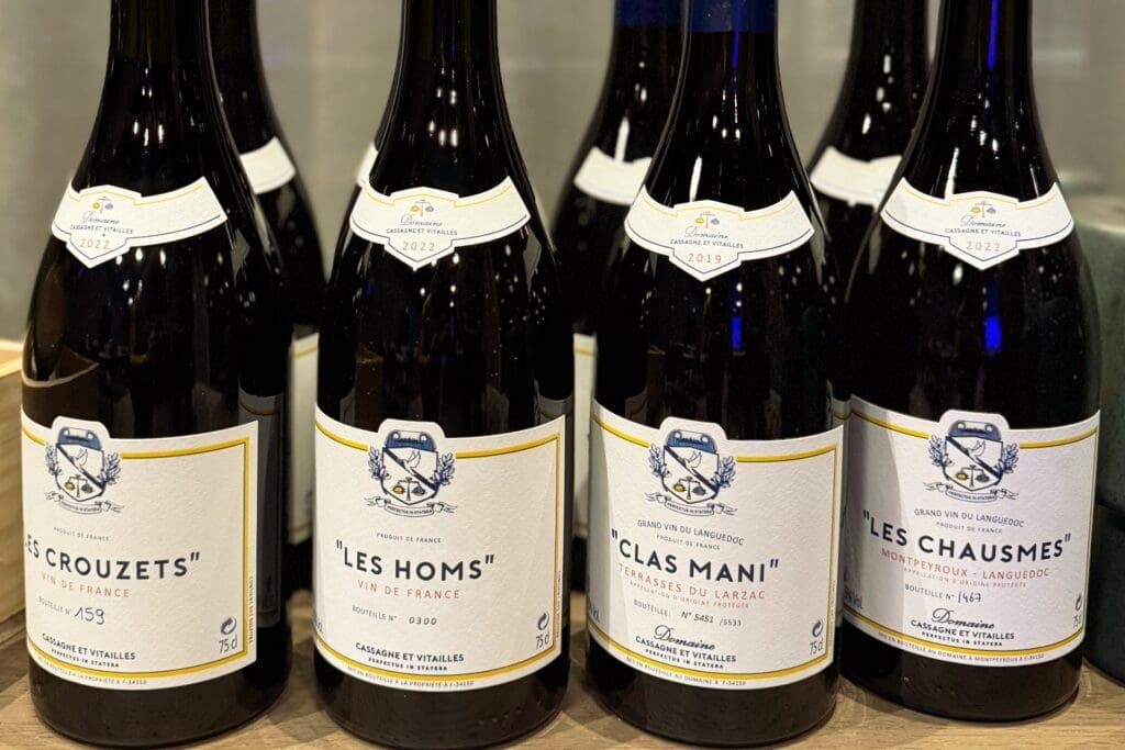 Vinprovning Cassagne et Vitailles