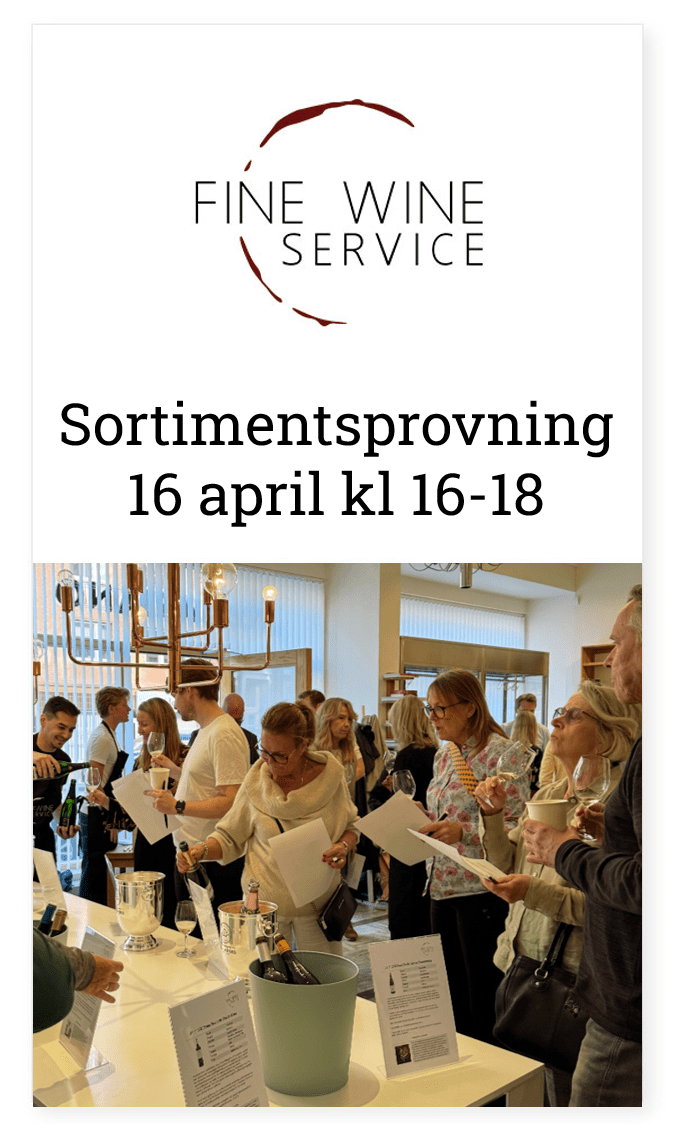Sortimentsprovning 16 april kl 16-18