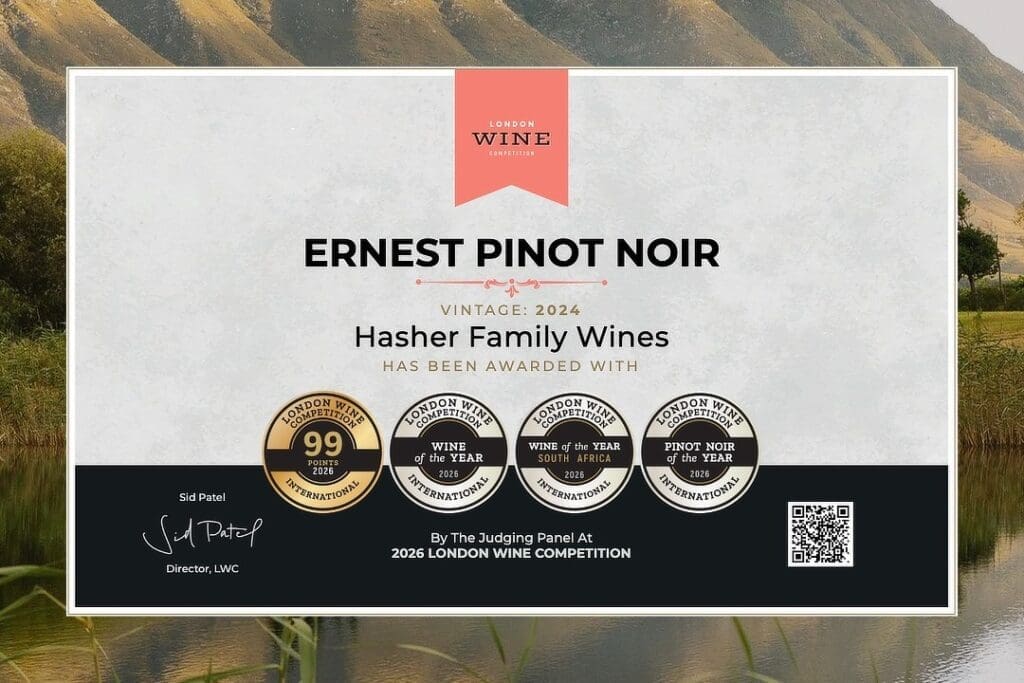 Hasher utsett till Winery of the Year 2026